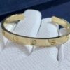 18K Yellow Gold 1 Diamond Cartier Love Open Cuff Bracelet – B6029817 18K Yellow Gold 1 Diamond Cartier Love Open Cuff Bracelet – B6029817 768x576 1 100x100
