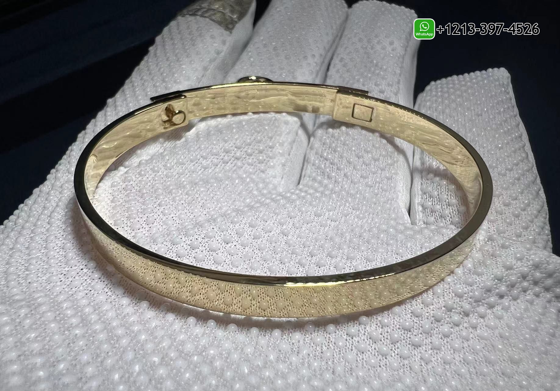05d21do5mdl 1:1 Quality Custom Made Cartier 18k White Gold Iconic Double Circle Chain Love Bracelet Replica - High Quality 18k Gold and Diamond Luxury Distinctive Collection Designer Jewelry Customized Factory Price - Image 3
