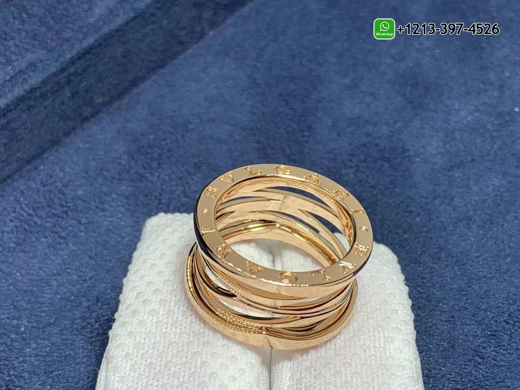 0cibhyhzjjv Best Sellers 1:1 Quality Cheap Bvlgari B.zero1 Design Legend Sold 18k Rose Gold 4-band Ring - High Quality 18k Gold and Diamond Luxury Distinctive Collection Designer Jewelry Customized Factory Price - Image 8
