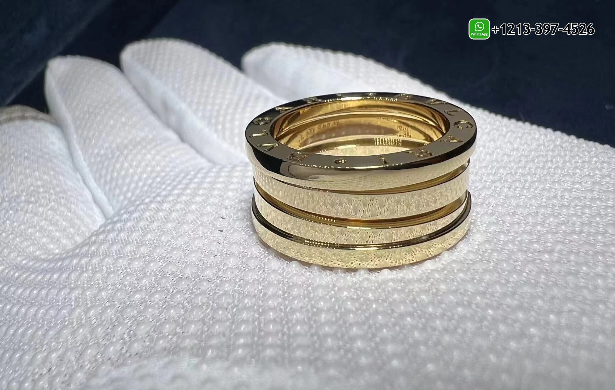 0csfxjjkvdb Custom Made 1:1 Quality Cheap Bvlgari B.Zero1 4-Band 18K Yellow Gold Band Ring - High Quality 18k Gold and Diamond Luxury Distinctive Collection Designer Jewelry Customized Factory Price - Image 6
