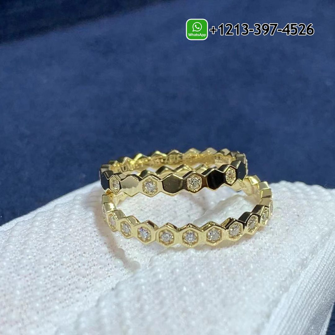 Best Sellers 1:1 Quality Cheap Custom Made Chaumet Bee My Love 18K Yellow Gold Diamond Ring - High Quality 18k Gold and Diamond Luxury Distinctive Collection Designer Jewelry Customized Factory Price