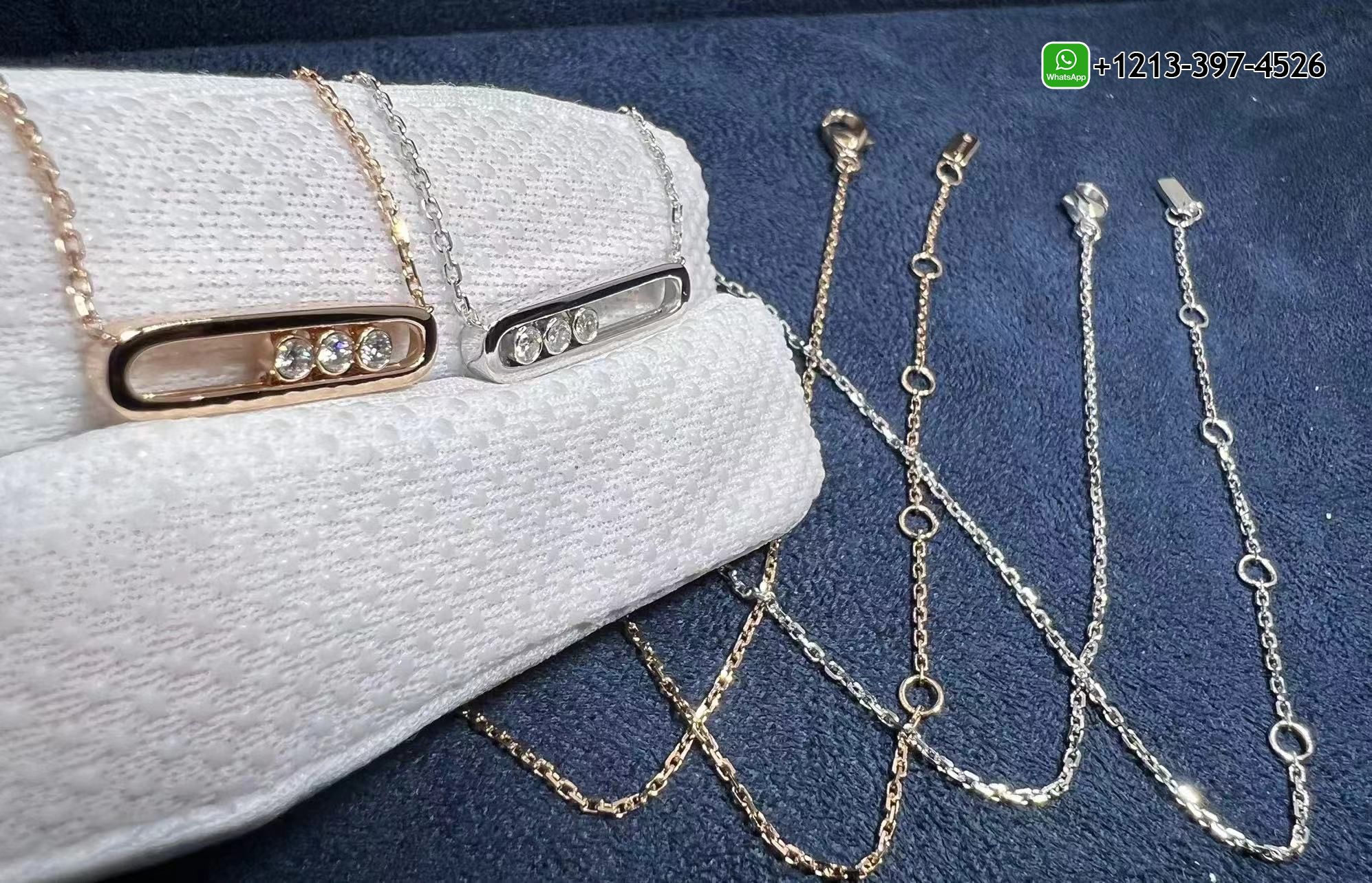 0kp4oruzgz2 Best Sellers 1:1 Quality Cheap Custom Made Messika Baby Move 18K White Gold Diamond Necklace - High Quality 18k Gold and Diamond Luxury Distinctive Collection Designer Jewelry Customized Factory Price - Image 5