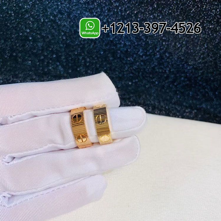 0tc5oxdsxms Custom Made Cartier LOVE Unlimited 18k Yellow Gold Ring - High Quality 18k Gold and Diamond Luxury Distinctive Collection Designer Jewelry Customized Factory Price - Image 4