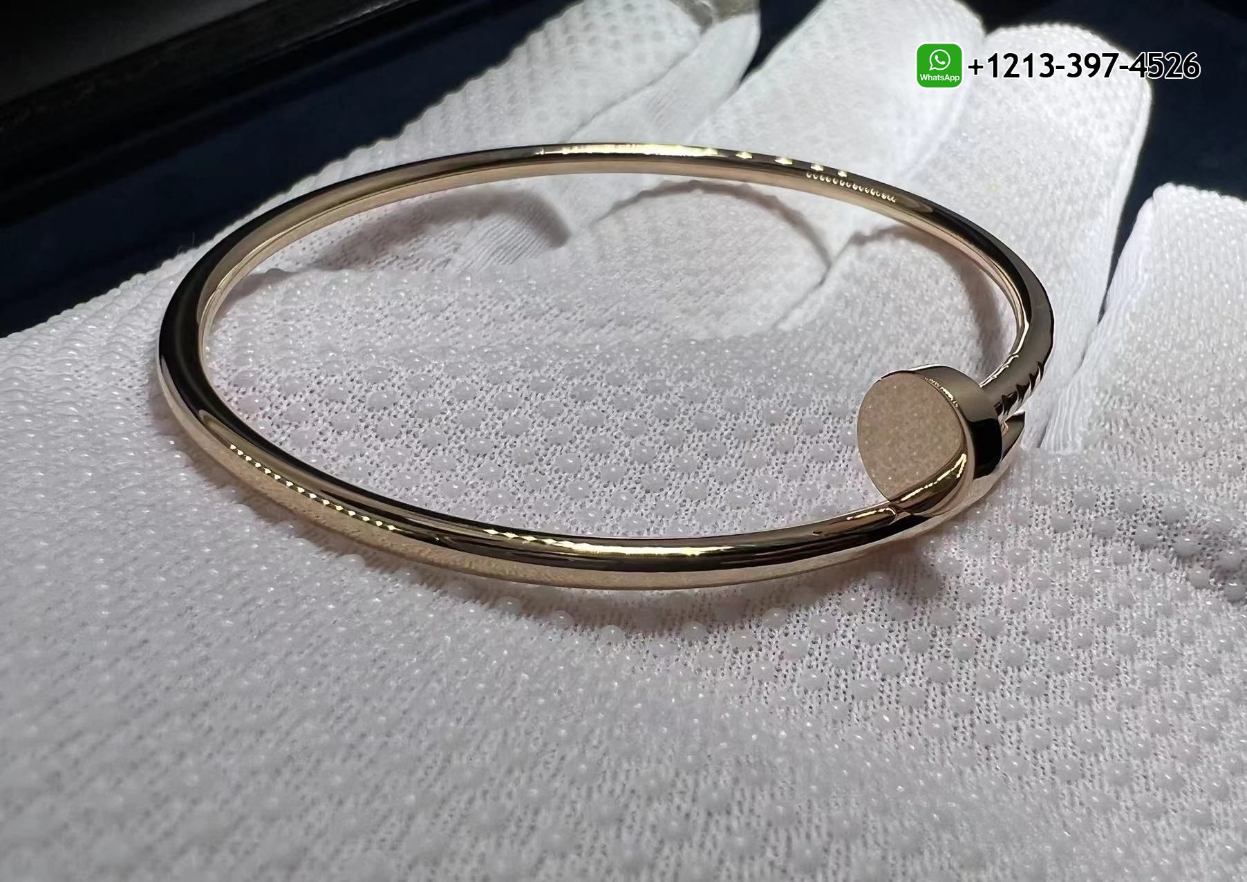 1htvdzy4bwd Cartier 18k Rose Gold Juste Un Clou Small Model Nail Bracelet B6062517 - High Quality 18k Gold and Diamond Luxury Distinctive Collection Designer Jewelry Customized Factory Price - Image 6