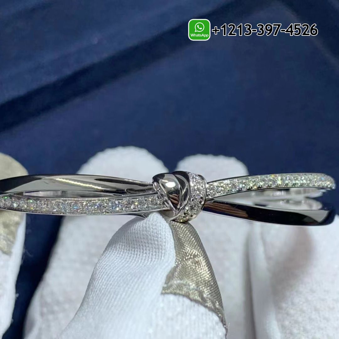Best Sellers 1:1 Quality Cheap Custom Made Chaumet Liens Séduction 18K White Gold Diamond Bracelet - High Quality 18k Gold and Diamond Luxury Distinctive Collection Designer Jewelry Customized Factory Price