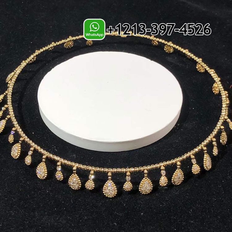 1vjpttp0hkw Custom Made Best Sellers Quality 1:1 Boucheron 18k Yellow Gold Diamond Serpent Bohème Solarité 35 Motifs Necklace - High Quality 18k Gold and Diamond Luxury Distinctive Collection Designer Jewelry Customized Factory Price - Image 4