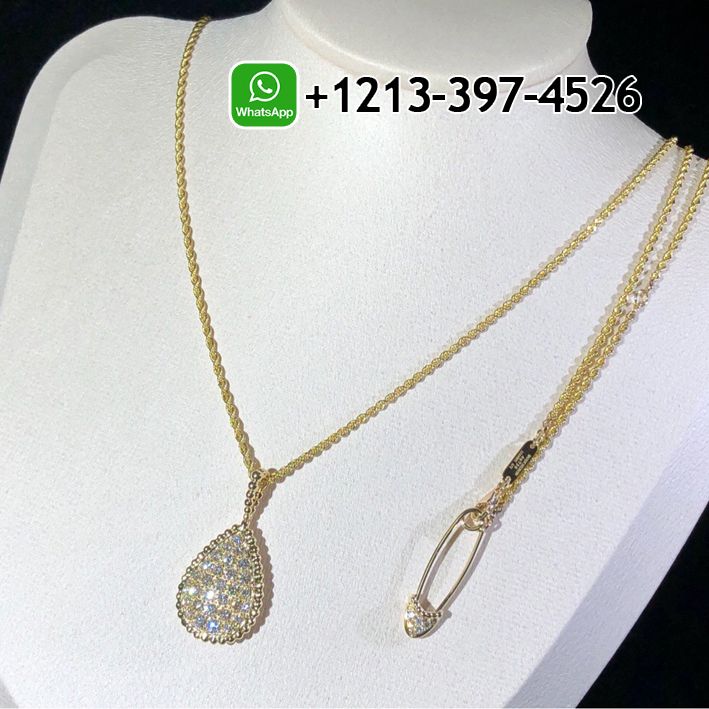 1zqcybdstn5 Custom Made Best Sellers Quality 1:1 Boucheron Serpent Bohème Diamond L Motif 18k Yellow Gold Long Necklace - High Quality 18k Gold and Diamond Luxury Distinctive Collection Designer Jewelry Customized Factory Price - Image 5