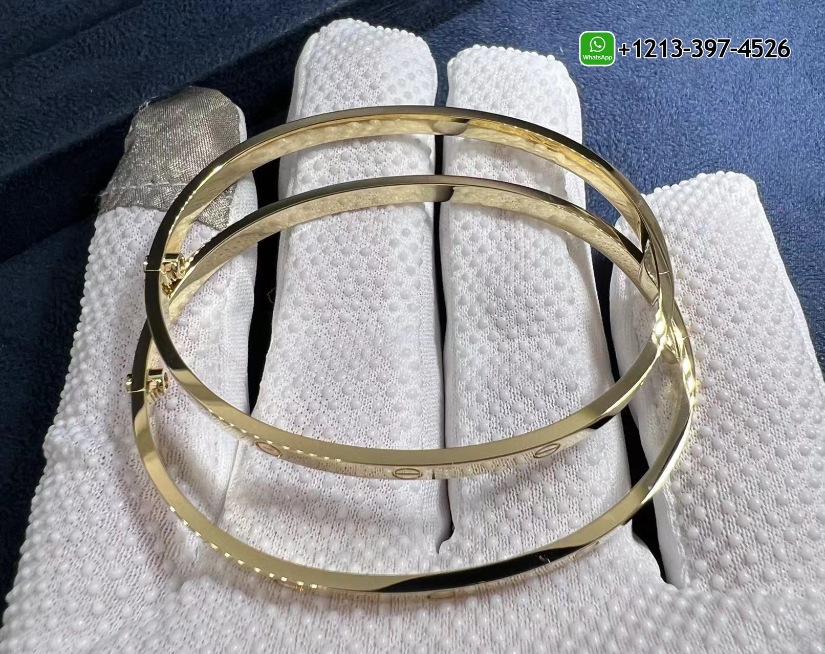 2dfvoro4zsj 1:1 Quality Custom Made Cartier 18K Yellow Gold Small Model LOVE Bracelet - High Quality 18k Gold and Diamond Luxury Distinctive Collection Designer Jewelry Customized Factory Price - Image 2
