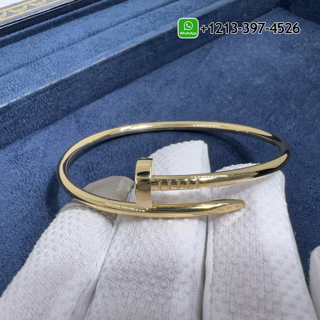 2suhseddbtq Cartier 18k Yellow Gold Plain Juste Un Clou Nail Bracelet B6048217 - High Quality 18k Gold and Diamond Luxury Distinctive Collection Designer Jewelry Customized Factory Price