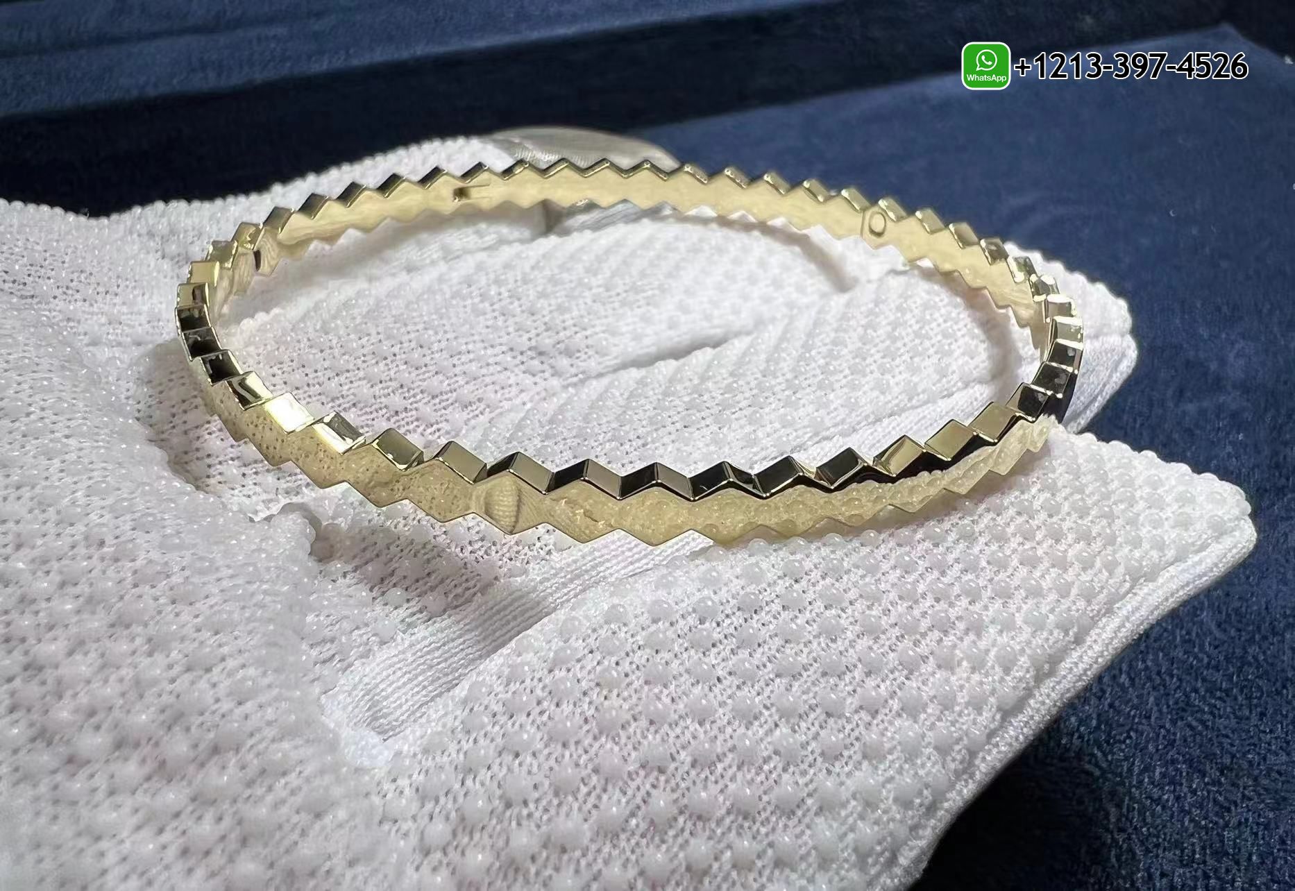 2ttblr1jzwn Custom Made Best Sellers Quality 1:1 Copy Chaumet Bee My Love Pure 18K Yellow Gold Bracelet - High Quality 18k Gold and Diamond Luxury Distinctive Collection Designer Jewelry Customized Factory Price - Image 5