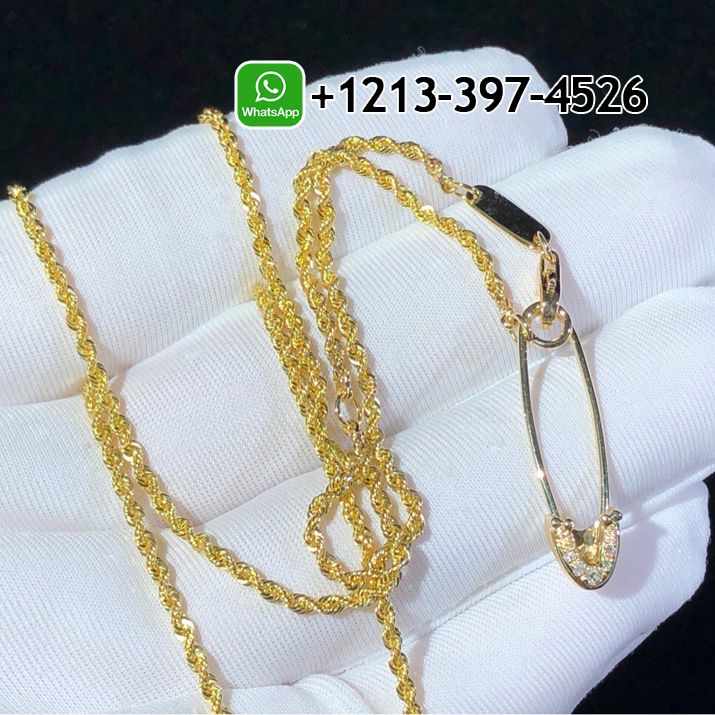 34lsnfm4qnv Custom Made Best Sellers Quality 1:1 Boucheron Serpent Bohème Diamond L Motif 18k Yellow Gold Long Necklace - High Quality 18k Gold and Diamond Luxury Distinctive Collection Designer Jewelry Customized Factory Price - Image 3