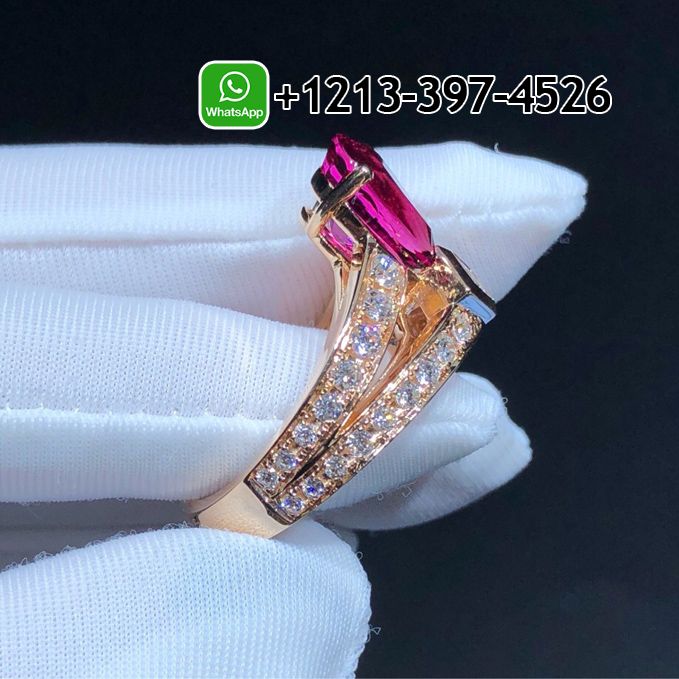 3ivrslqwlar Custom Made Best Sellers Quality 1:1 Chaumet Joséphine Aube Printanière 18K Rose Gold Diamond Ring - High Quality 18k Gold and Diamond Luxury Distinctive Collection Designer Jewelry Customized Factory Price - Image 7