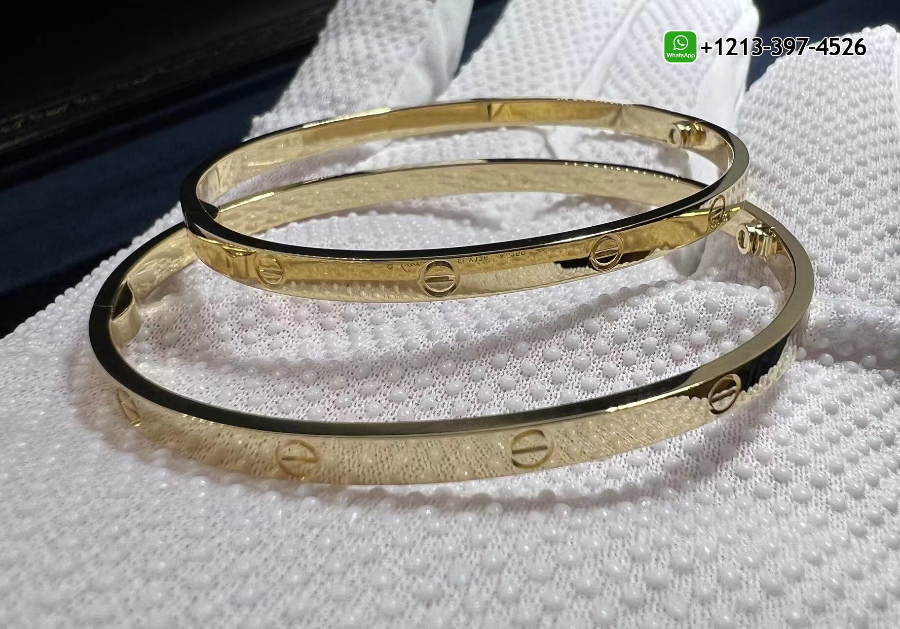 3tcfcwpj1rd 1:1 Quality Custom Made Cartier 18K Yellow Gold Small Model LOVE Bracelet - High Quality 18k Gold and Diamond Luxury Distinctive Collection Designer Jewelry Customized Factory Price - Image 6