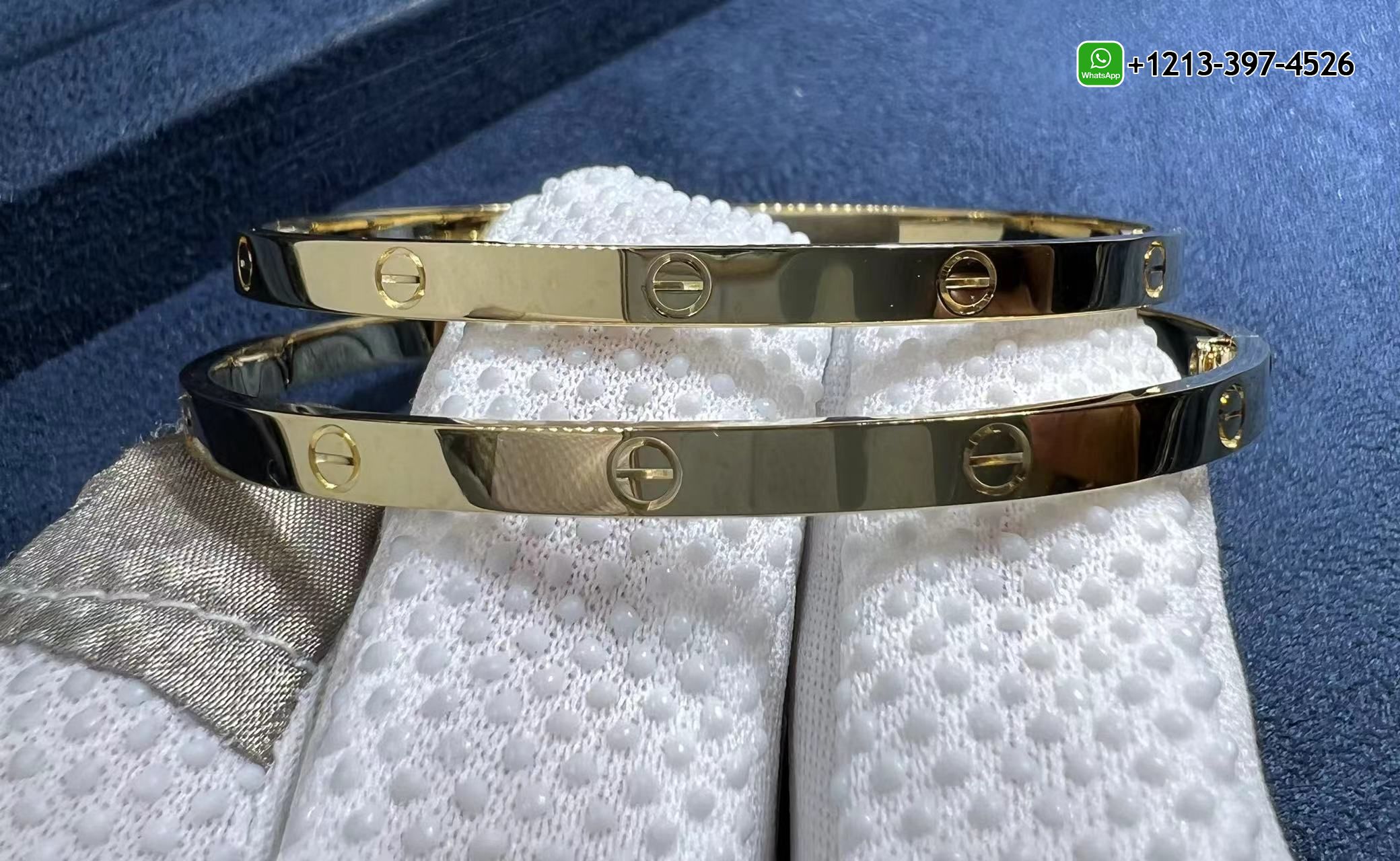 4tmvg5myizr 1:1 Quality Custom Made Cartier 18K Yellow Gold Small Model LOVE Bracelet - High Quality 18k Gold and Diamond Luxury Distinctive Collection Designer Jewelry Customized Factory Price - Image 8