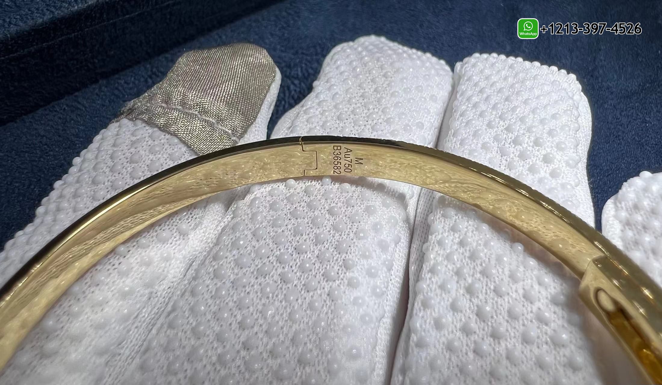 54bljc0mz0g Custom Made Messika Move Noa Pavé 0.95ct Diamond 18k Yellow Gold Bracelet - High Quality 18k Gold and Diamond Luxury Distinctive Collection Designer Jewelry Customized Factory Price - Image 6