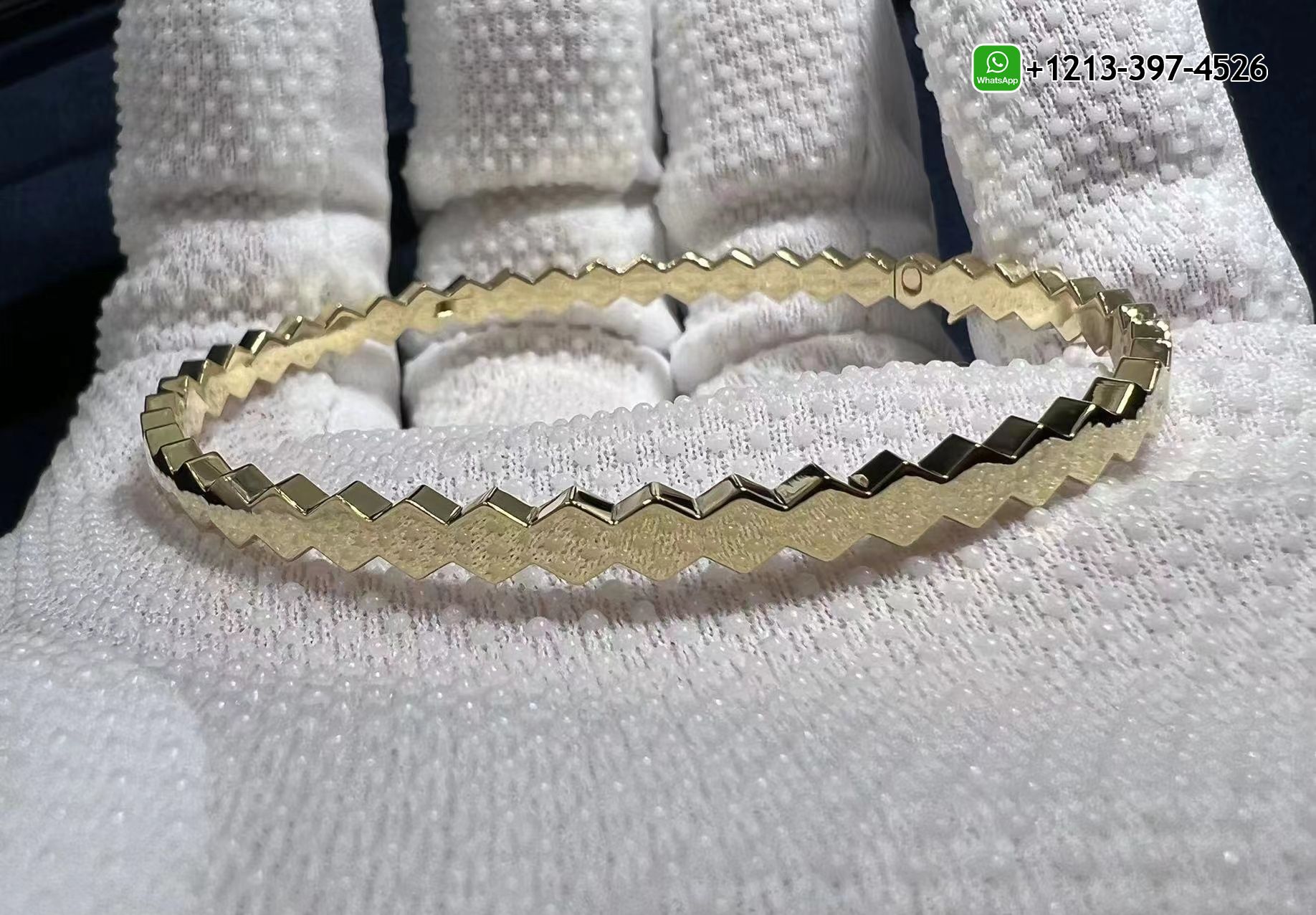 5hco4euxrem Custom Made Best Sellers Quality 1:1 Copy Chaumet Bee My Love Pure 18K Yellow Gold Bracelet - High Quality 18k Gold and Diamond Luxury Distinctive Collection Designer Jewelry Customized Factory Price - Image 4