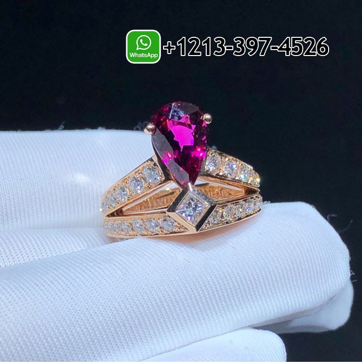 5i1wb0m053a Custom Made Best Sellers Quality 1:1 Chaumet Joséphine Aube Printanière 18K Rose Gold Diamond Ring - High Quality 18k Gold and Diamond Luxury Distinctive Collection Designer Jewelry Customized Factory Price - Image 3