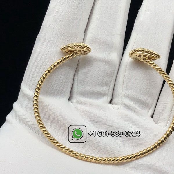 boucheron 18k yellow gold diamond serpent boheme s motifs bracelet jbt00817 2