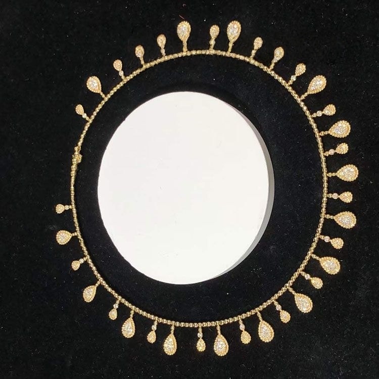 boucheron 18k yellow gold diamond serpent boheme solarite 35 motifs necklace jcl01285