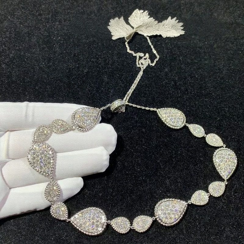 boucheron serpent boheme pompon 18k white gold diamond necklace jcl00923m 366b6e5a 438a 442d 9e20 f8edc4d147f0