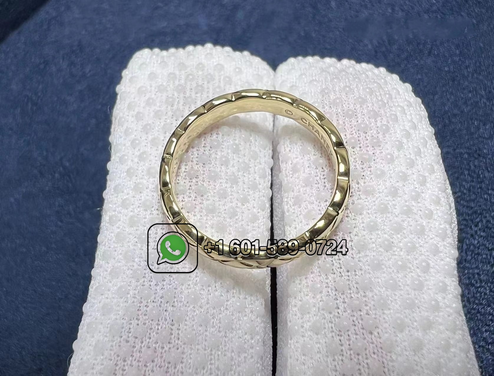 chanel coco crush ring quilted motif mini version 18k yellow gold j11794 7