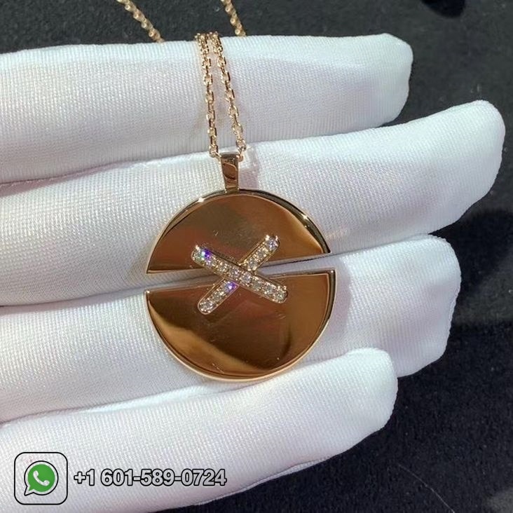 chaumet jeux de liens harmony rose gold medium model pendant 084493 6