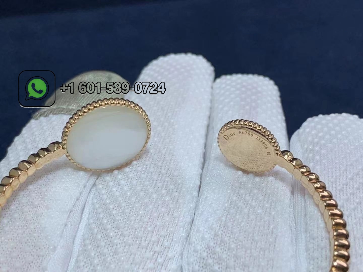 dior 18k mother of pearl opal diamond rose des vents bracelet jrdv95111 0000 4