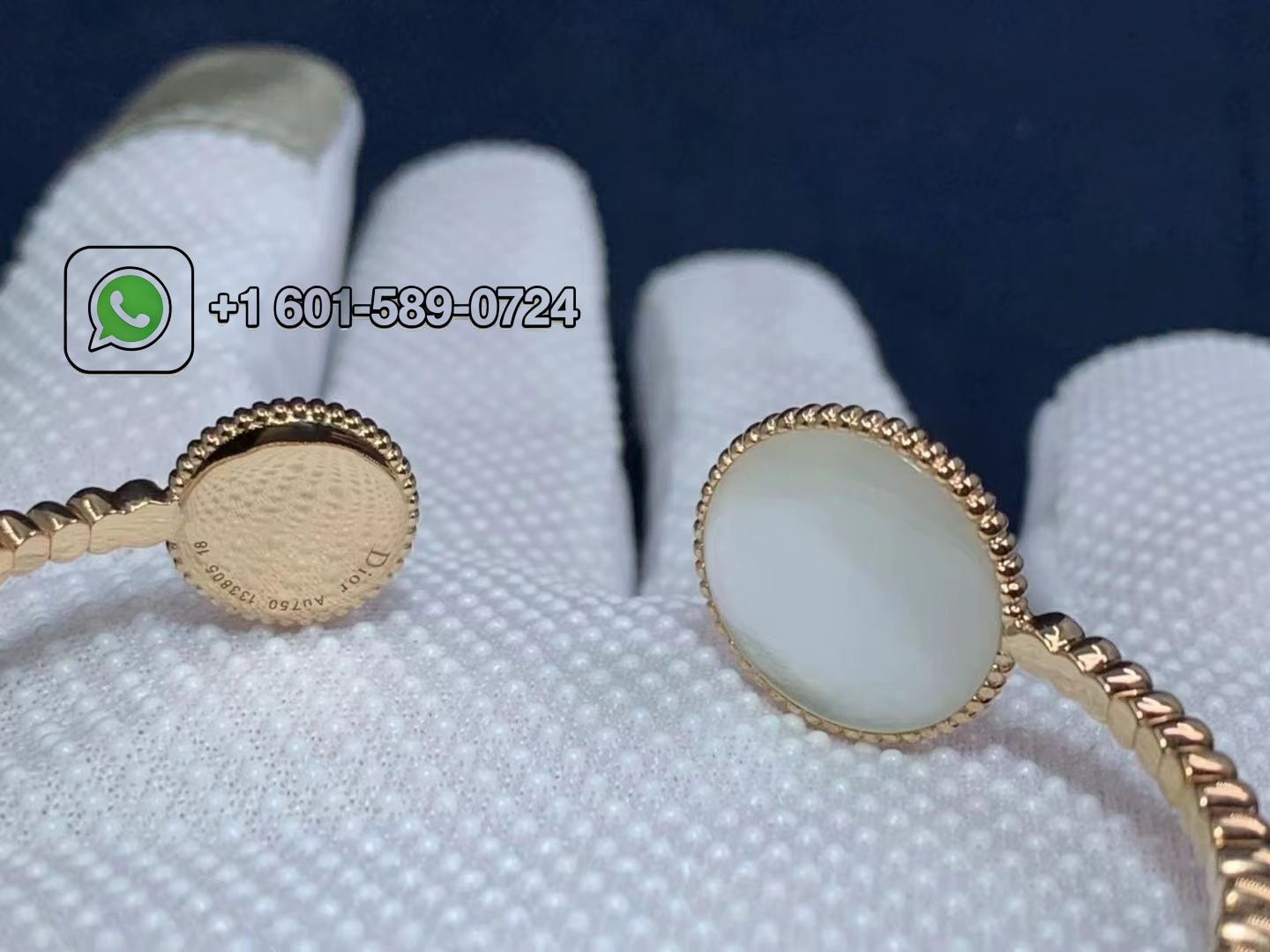 dior 18k mother of pearl opal diamond rose des vents bracelet jrdv95111 0000 5