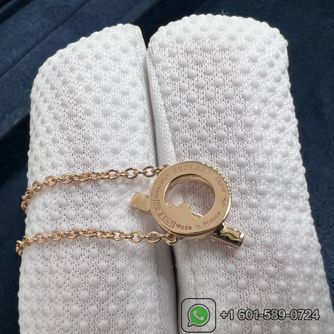 hermes paris finesse 18k rose gold necklace h219315b 00 4