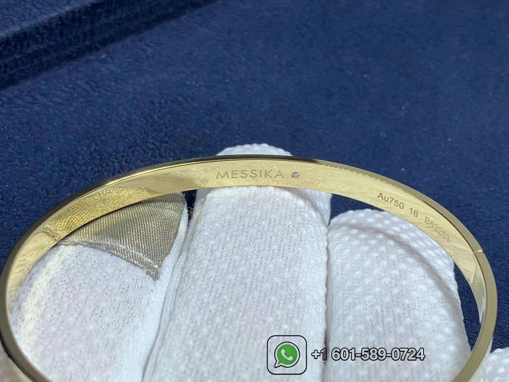 messika 18k yellow gold 3 diamond move noa bangle bracelet 10092 yg 1