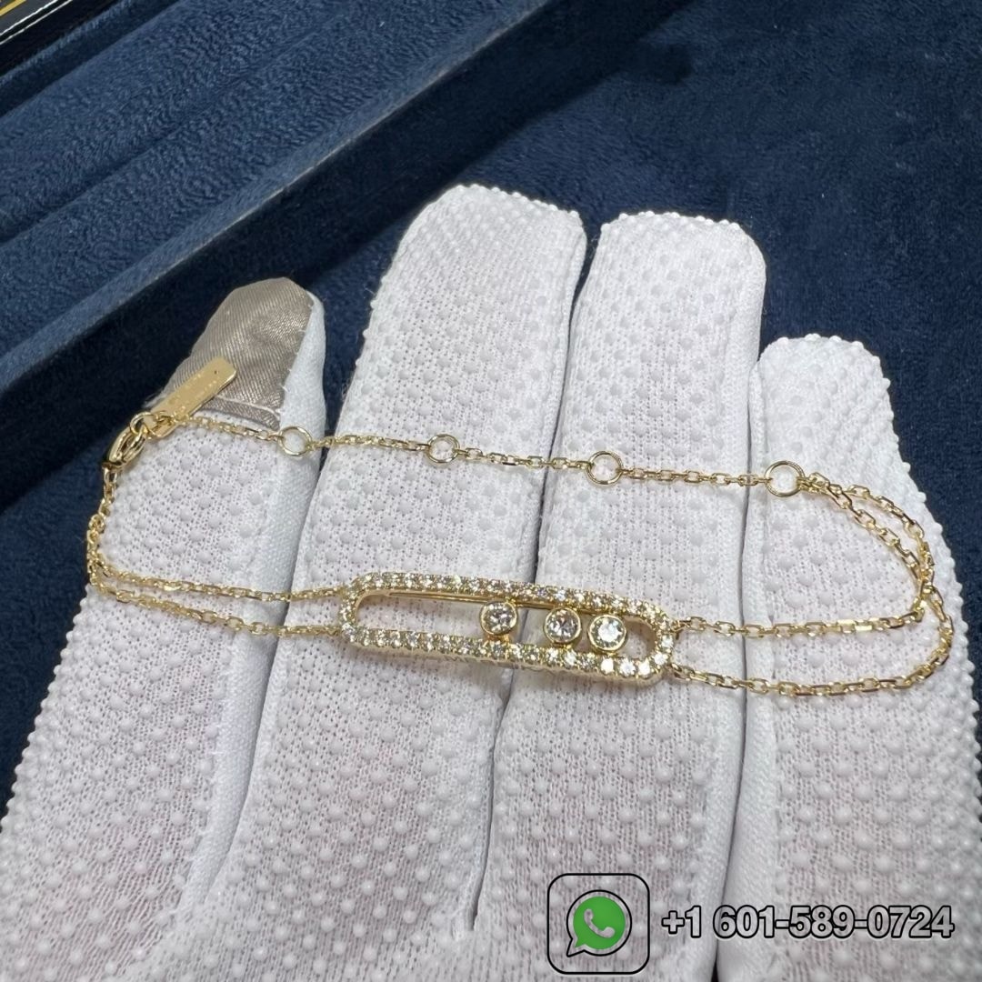 messika move classic 18k yellow gold diamond bracelet 03995 yg 2