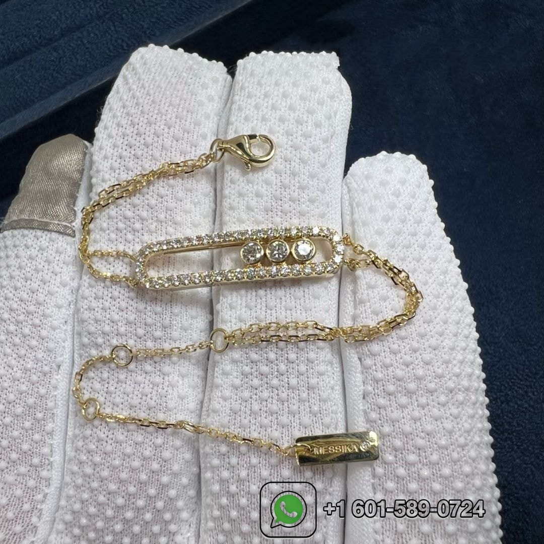 messika move classic 18k yellow gold diamond bracelet 03995 yg 3