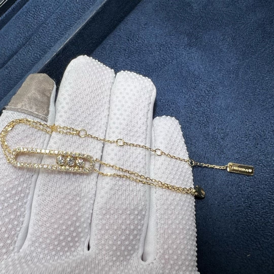 messika move classic 18k yellow gold diamond bracelet 03995 yg