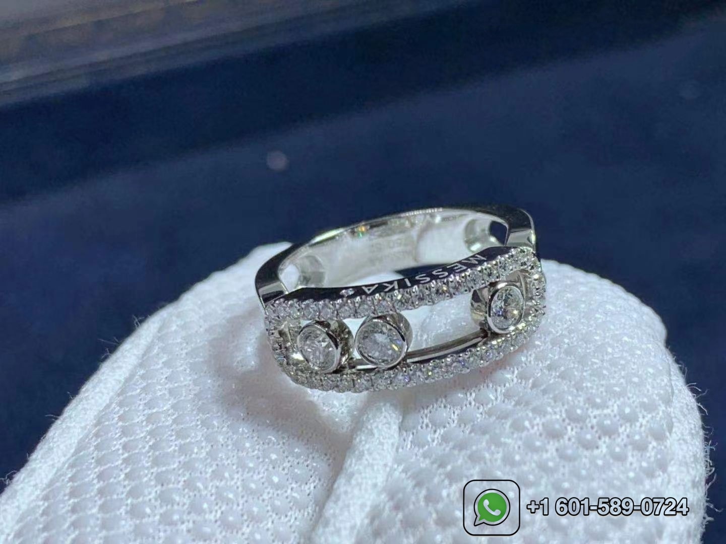 messika move classic pave diamond 18k white gold ring 1