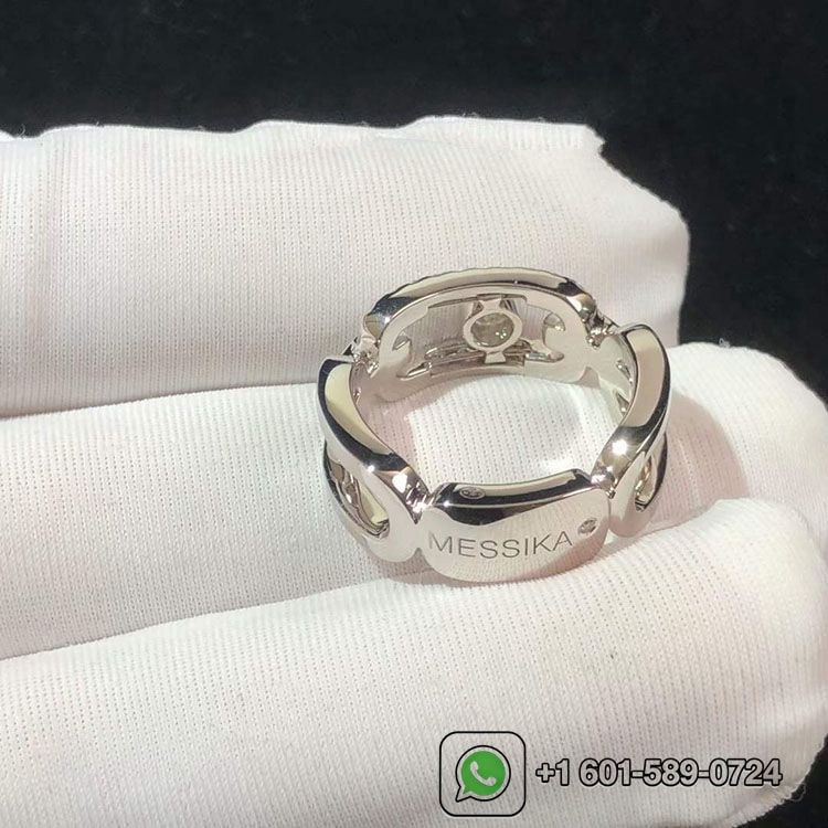 messika move link 18k white gold diamond ring 12728 wg 2
