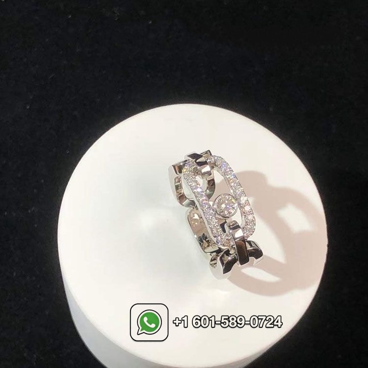 messika move link 18k white gold diamond ring 12728 wg 3