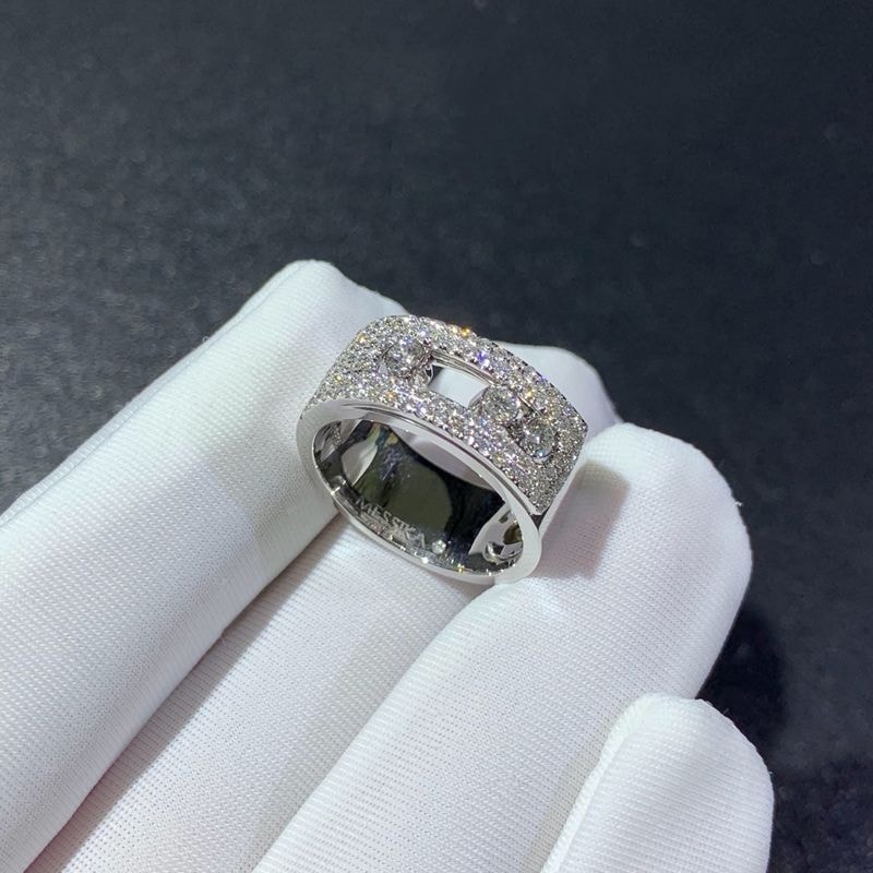messika move noa lm pave 18k white gold diamond ring 10102 wg