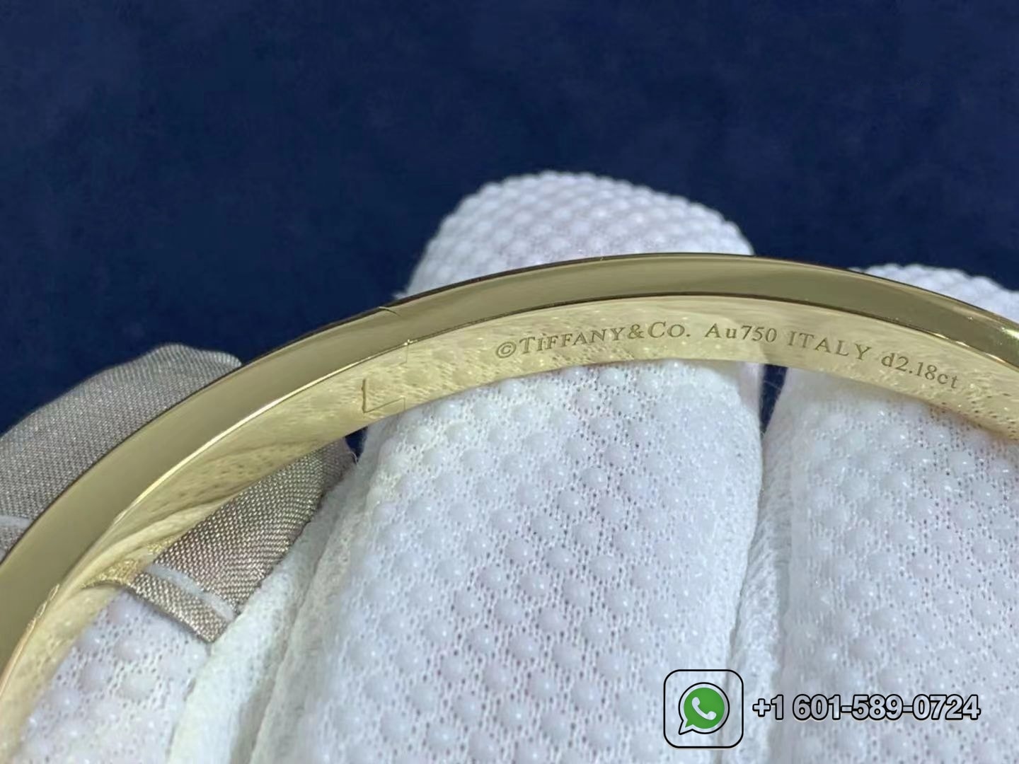 tiffany co. t t1 wide diamond hinged 18 karat yellow gold size large bangle bracelet 7