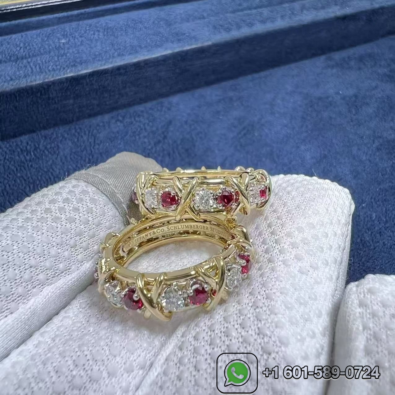 tiffany sixteen stone with diamonds and rubies ring 60696721 1