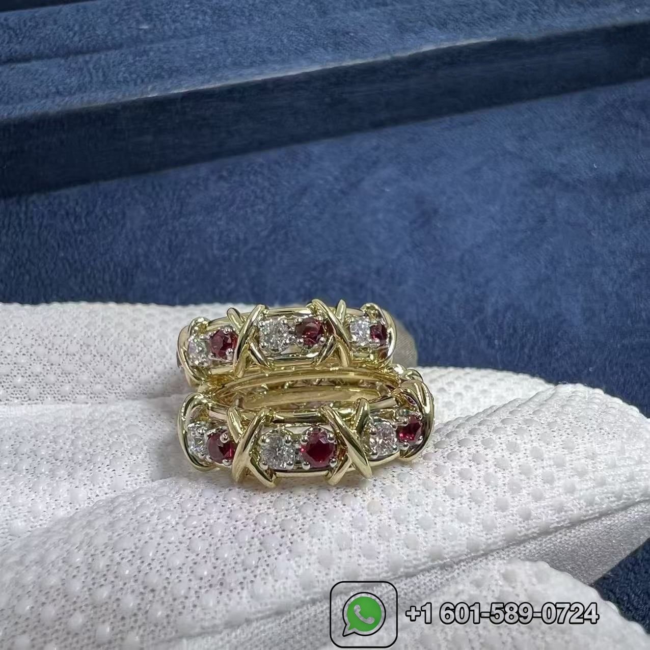 tiffany sixteen stone with diamonds and rubies ring 60696721 5