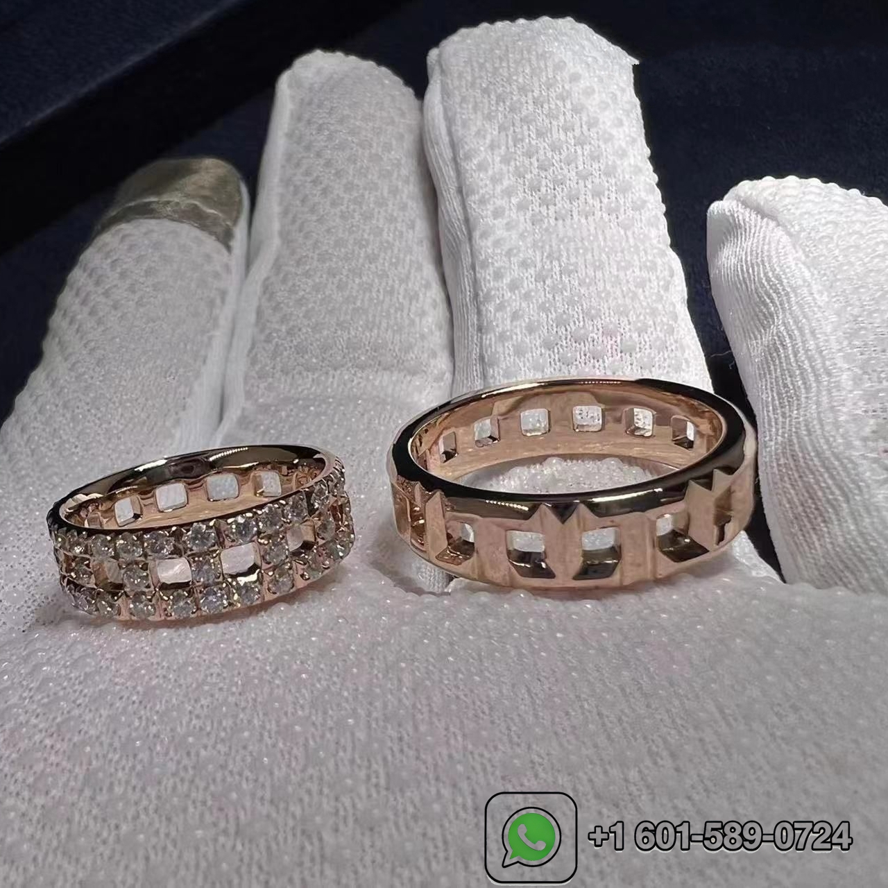 tiffany t true wide 18k rose gold diamond ring 5