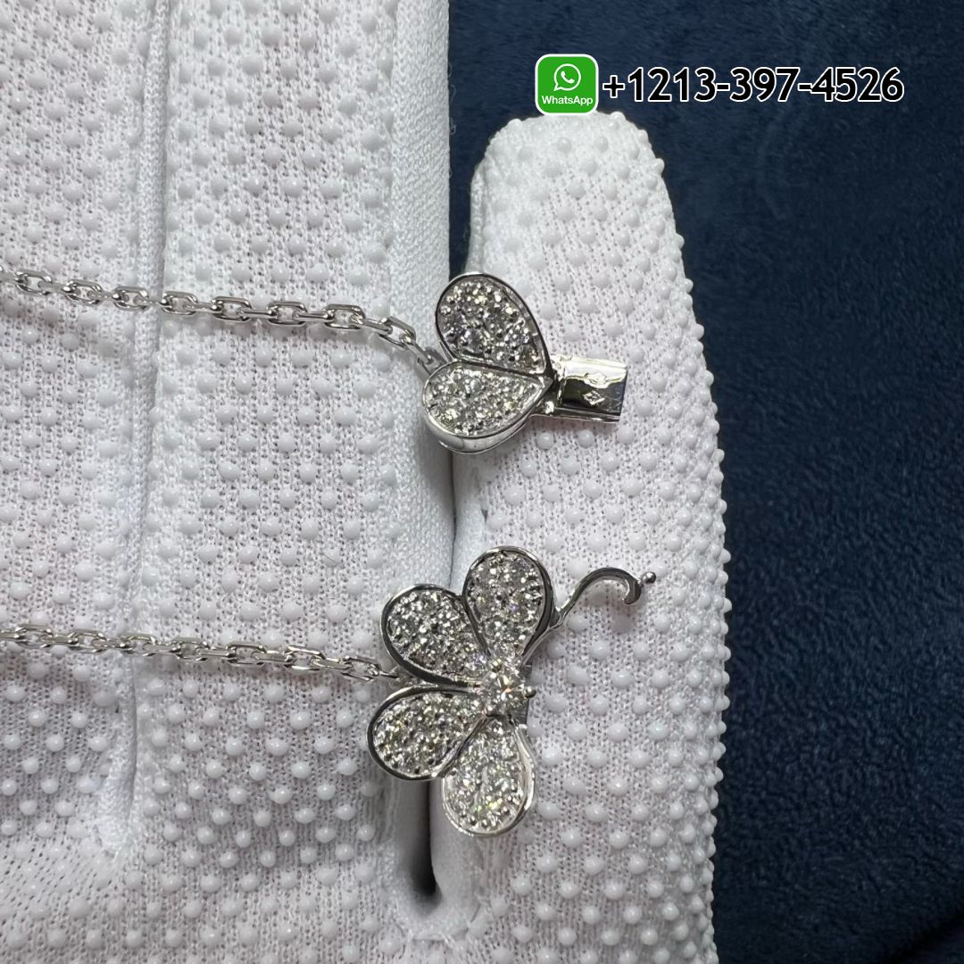 Van-Cleef-Arpels-18K-White-Gold-Pave-Diamond-Frivole-5-Flowers-Bracelet-VCARP6L700-5-2.jpg Custom Made Best Sellers Quality 1:1 Van Cleef & Arpels 18K White Gold Pave Diamond Frivole 5 Flowers Bracelet - High Quality 18k Gold and Diamond Luxury Distinctive Collection Designer Jewelry Customized Factory Price - Image 6