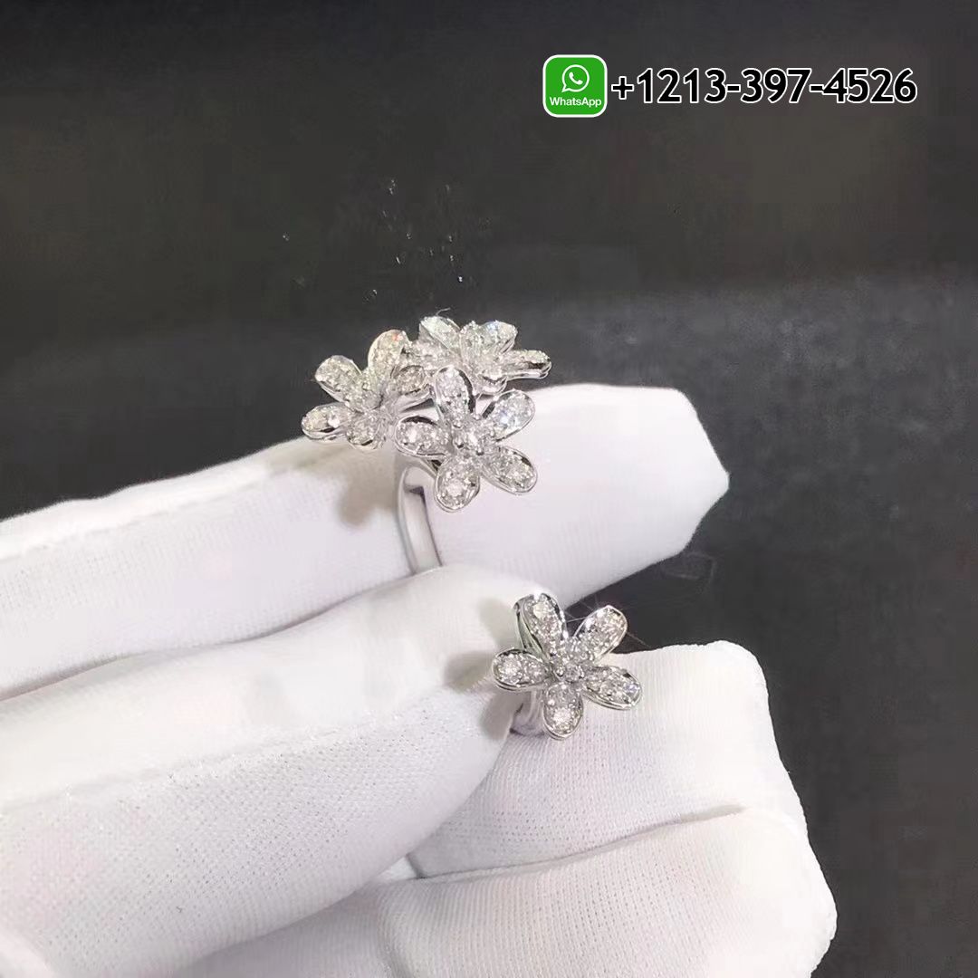 Van-Cleef-Arpels-18k-White-Gold-Diamond-Socrate-Between-The-Finger-Ring-VCARB14500-1.jpg Custom Made Best Quality 1:1 Van Cleef & Arpels 18k White Gold Diamond Socrate Between The Finger Ring - High Quality 18k Gold and Diamond Luxury Distinctive Collection Designer Jewelry Customized Factory Price - Image 2