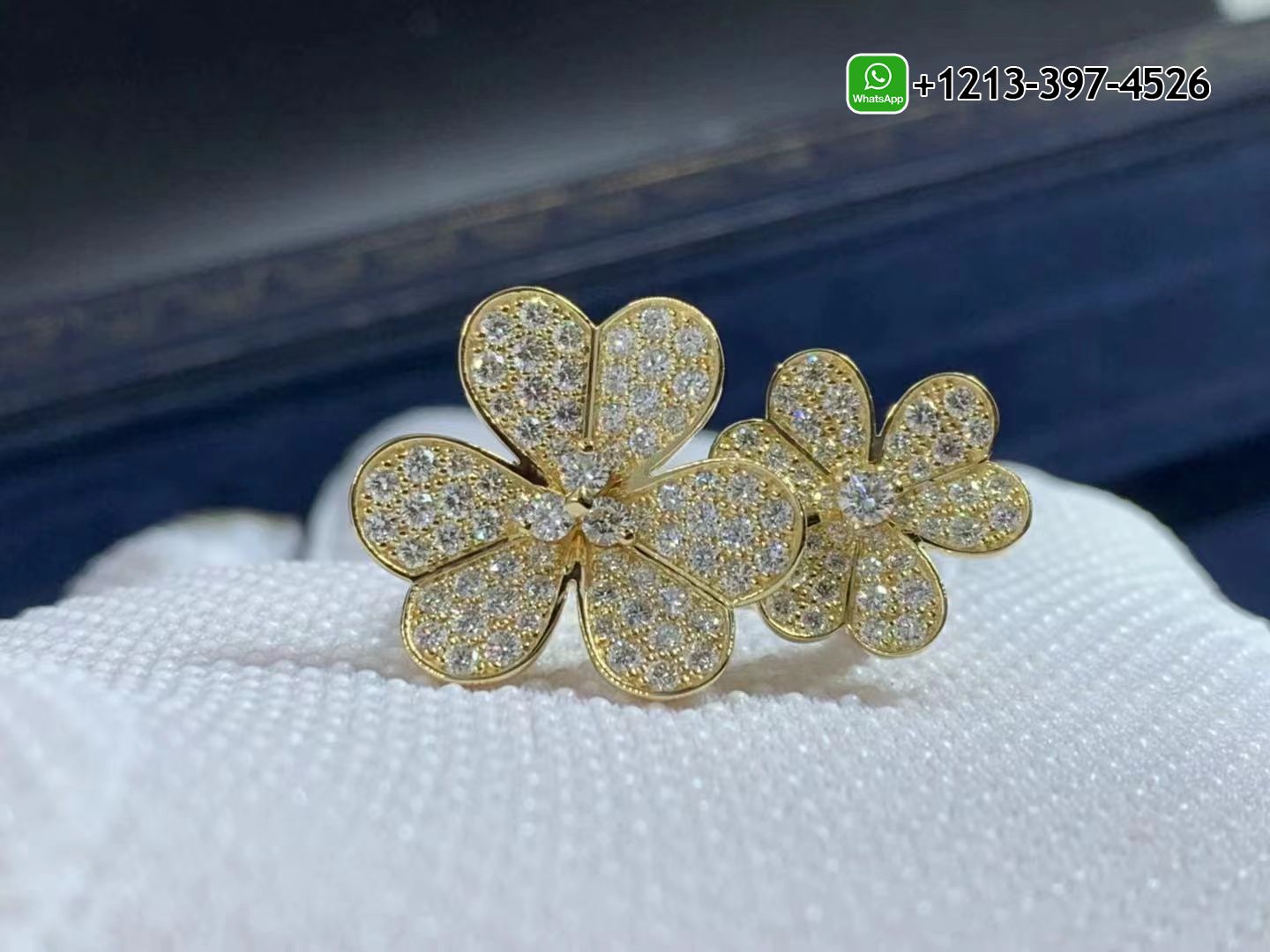 Van-Cleef-Arpels-18k-Yellow-Gold-Frivole-Diamond-Between-the-finger-Ring-VCARP0J800-7.jpg Custom Made Best Quality 1:1 Cheap Van Cleef & Arpels 18k Yellow Gold Frivole Diamond Between-the-finger Ring - High Quality 18k Gold and Diamond Luxury Distinctive Collection Designer Jewelry Customized Factory Price - Image 8