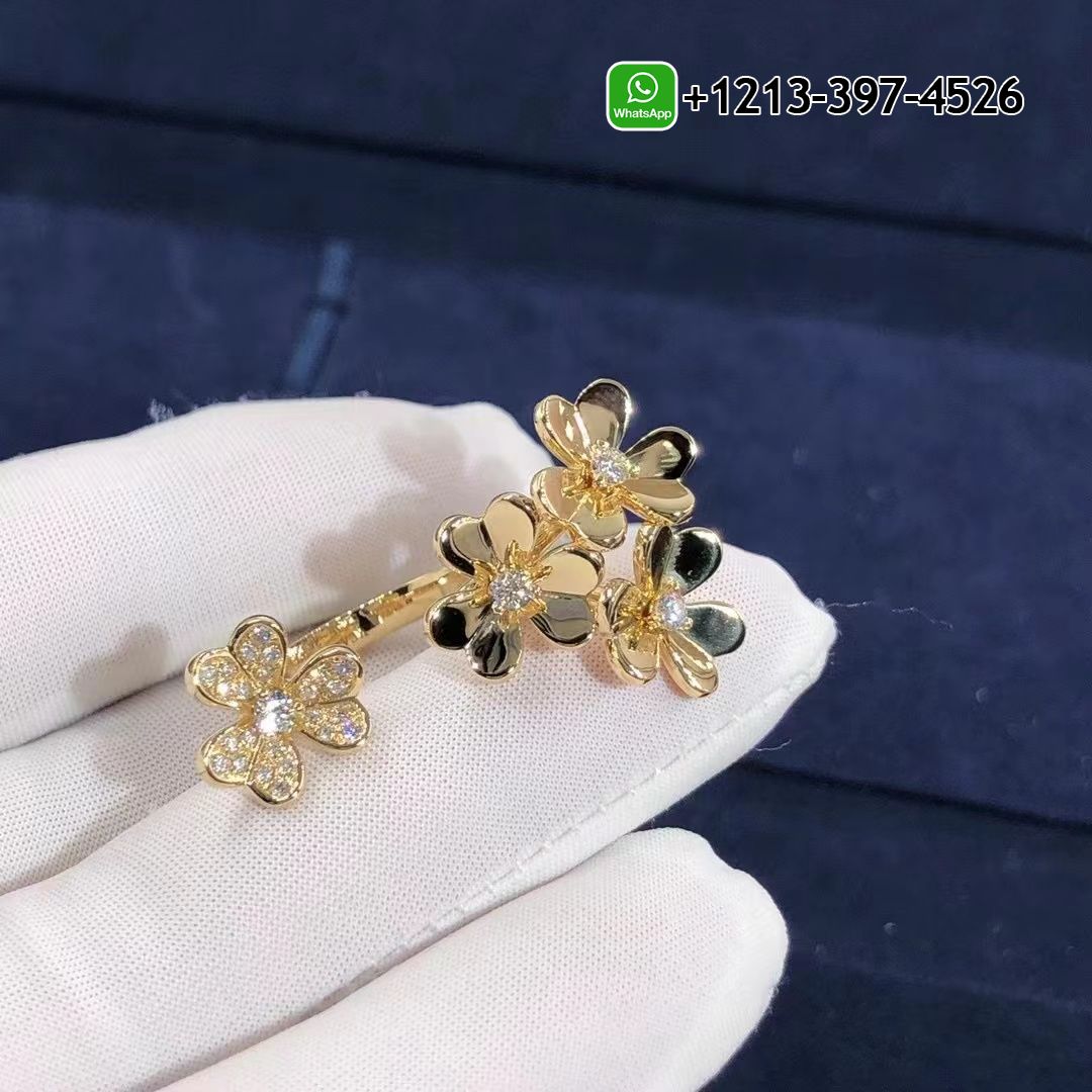 Van-Cleef-Arpels-Frivole-Between-The-Finger-18K-Yellow-Gold-Diamond-Flower-Ring-VCARP3W500-6.jpg Custom Made Best Quality 1:1 Van Cleef & Arpels Frivole Between The Finger 18K Yellow Gold Diamond Flower Ring - High Quality 18k Gold and Diamond Luxury Distinctive Collection Designer Jewelry Customized Factory Price - Image 6