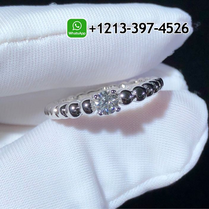 Van-Cleef-Arpels-Perlee-Solitaire-18K-White-Gold-Diamond-Ring-VCARO1VO00.jpg Custom Made Best Sellers Quality 1:1 Van Cleef Arpels Perlée Solitaire 18K White Gold Diamond Ring - High Quality 18k Gold and Diamond Luxury Distinctive Collection Designer Jewelry Customized Factory Price
