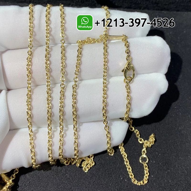 Van-Cleef-Perlee-Couleurs-Transformable-18K-Yellow-Gold-Coral-Long-Necklace-VCARP4DL00-1.jpg 100% same as original Van Cleef & Arpels - High Quality 18k Gold and Diamond Luxury Distinctive Collection Designer Jewelry Customized Factory Price - Image 2