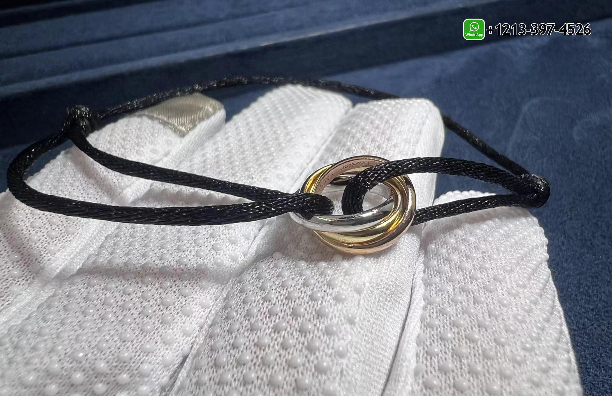 aesv0wtzibm Cartier Trinity De Cartier Classic 18k Three Tone Gold Bracelet Replica - High Quality 18k Gold and Diamond Luxury Distinctive Collection Designer Jewelry Customized Factory Price - Image 4