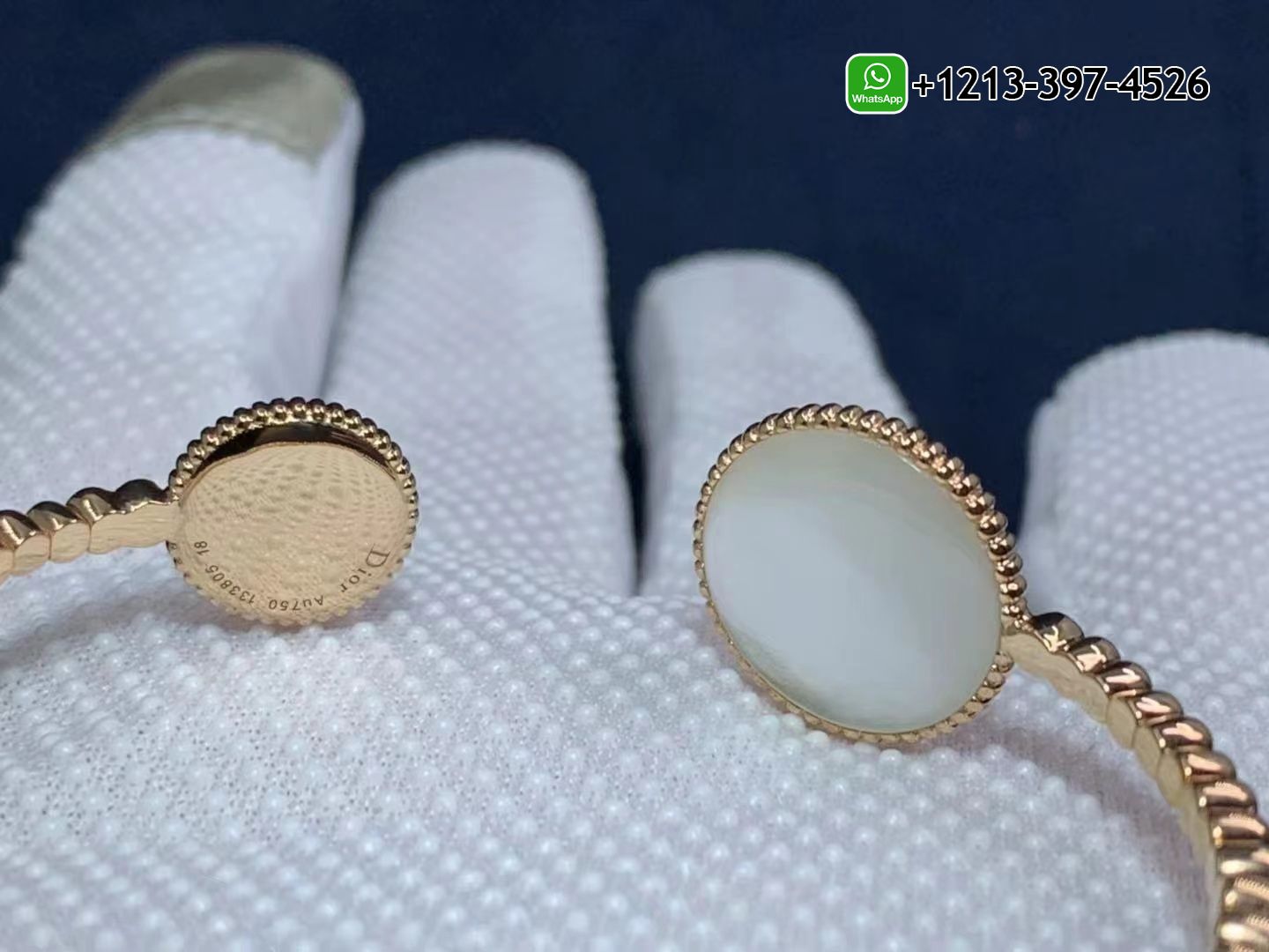 agjwbnxlbo4 Best Sellers 1:1 Quality Cheap Custom Made Dior 18K Mother of Pearl, Opal & Diamond Rose des Vents Bracelet - High Quality 18k Gold and Diamond Luxury Distinctive Collection Designer Jewelry Customized Factory Price - Image 6