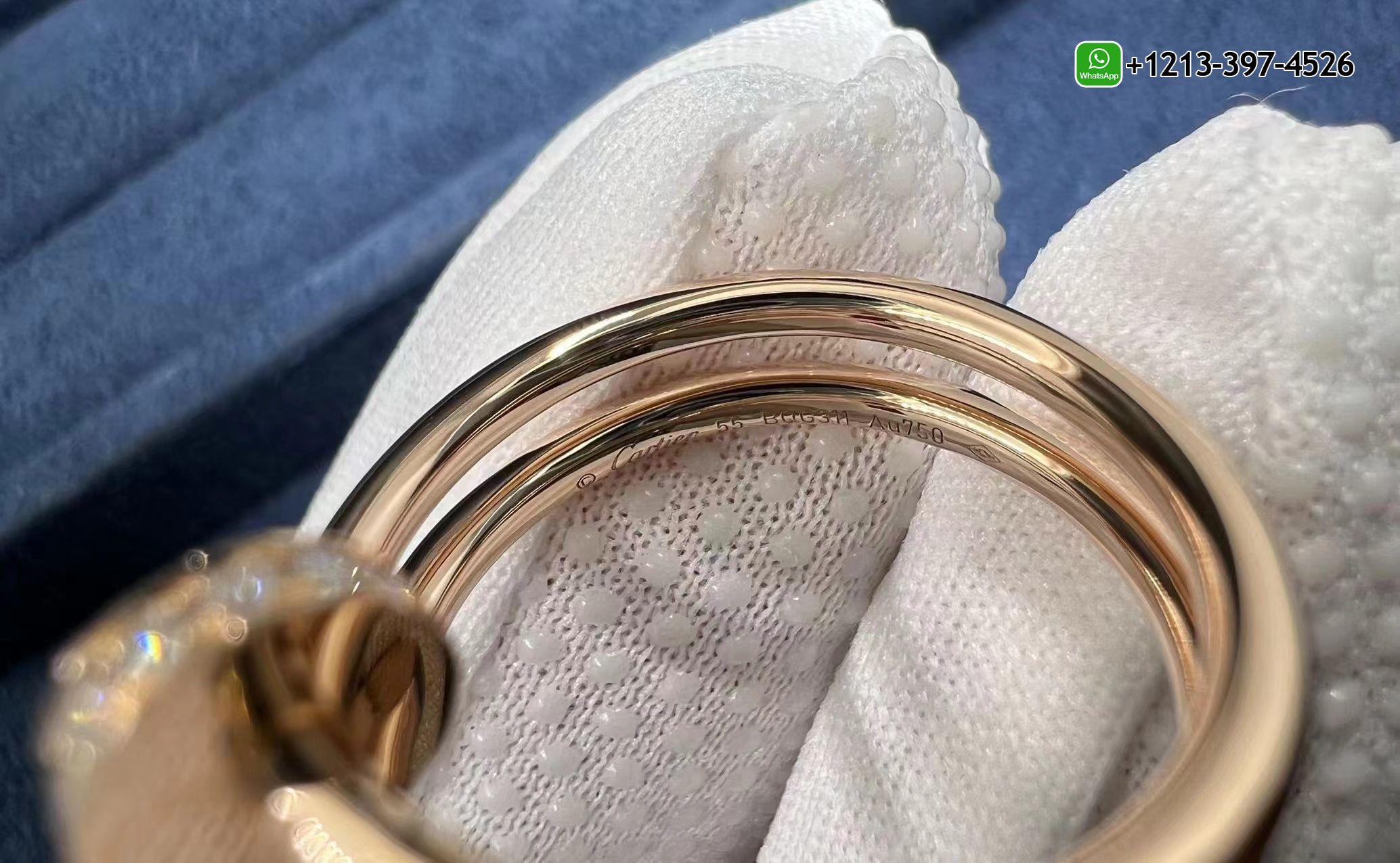 aqkmyjenr0b Best Sellers 1:1 Quality Cheap Custom Made Cartier Juste Un Clou 18k Rose Gold Diamond Double Row Nail Ring - High Quality 18k Gold and Diamond Luxury Distinctive Collection Designer Jewelry Customized Factory Price - Image 4